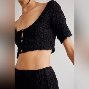 Free People double the fun set in BLACK